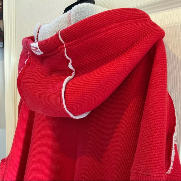 Stitches Philadelphia Phillies Fleece Lined Thermal Zip Up Hoodie Men X-Large - Picture 7 of 15